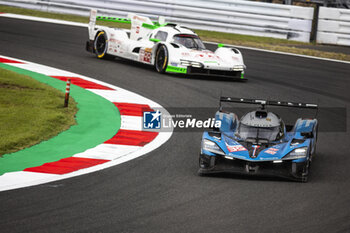 2024-09-13 - 35 MILESI Charles (fra), HABSBURG-LOTHRINGEN Ferdinand (aut), GOUNON Jules (fra), Alpine Endurance Team #35, Alpine A424, Hypercar, action during the 2024 6 Hours of Fuji, 7th round of the 2024 FIA World Endurance Championship, from September 13 to 15, 2024 on the Fuji Speedway in Oyama, Shizuoka, Japan - FIA WEC - 6 HOURS OF FUJI 2024 - ENDURANCE - MOTORS