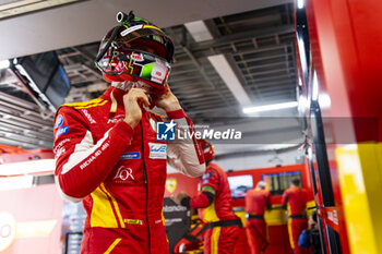 2024-09-13 - GIOVINAZZI Antonio (ita), Ferrari AF Corse, Ferrari 499P, portrait during the 2024 6 Hours of Fuji, 7th round of the 2024 FIA World Endurance Championship, from September 13 to 15, 2024 on the Fuji Speedway in Oyama, Shizuoka, Japan - FIA WEC - 6 HOURS OF FUJI 2024 - ENDURANCE - MOTORS