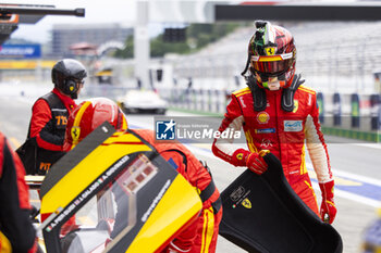 2024-09-13 - GIOVINAZZI Antonio (ita), Ferrari AF Corse, Ferrari 499P, portrait during the 2024 6 Hours of Fuji, 7th round of the 2024 FIA World Endurance Championship, from September 13 to 15, 2024 on the Fuji Speedway in Oyama, Shizuoka, Japan - FIA WEC - 6 HOURS OF FUJI 2024 - ENDURANCE - MOTORS