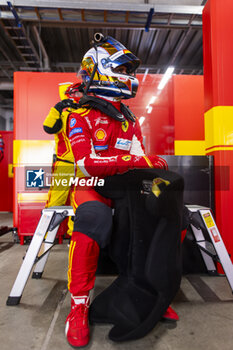 2024-09-13 - PIER GUIDI Alessandro (ita), Ferrari AF Corse, Ferrari 499P, portrait during the 2024 6 Hours of Fuji, 7th round of the 2024 FIA World Endurance Championship, from September 13 to 15, 2024 on the Fuji Speedway in Oyama, Shizuoka, Japan - FIA WEC - 6 HOURS OF FUJI 2024 - ENDURANCE - MOTORS