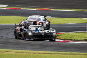 2024-09-13 - 08 BUEMI Sébastien (swi), HARTLEY Brendon (nzl), HIRAKAWA Ryo (jpn), Toyota Gazoo Racing, Toyota GR010 - Hybrid #08, Hypercar, action during the 2024 6 Hours of Fuji, 7th round of the 2024 FIA World Endurance Championship, from September 13 to 15, 2024 on the Fuji Speedway in Oyama, Shizuoka, Japan - FIA WEC - 6 HOURS OF FUJI 2024 - ENDURANCE - MOTORS