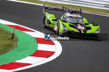 2024-09-13 - 63 BORTOLOTTI Mirko (ita), MORTARA Edoardo (swi), KVYAT Daniil (ita), Lamborghini Iron Lynx, Lamborghini SC63 #63, Hypercar, action during the 2024 6 Hours of Fuji, 7th round of the 2024 FIA World Endurance Championship, from September 13 to 15, 2024 on the Fuji Speedway in Oyama, Shizuoka, Japan - FIA WEC - 6 HOURS OF FUJI 2024 - ENDURANCE - MOTORS