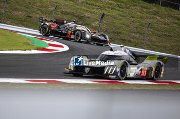 2024-09-13 - 07 CONWAY Mike (gbr), KOBAYASHI Kamui (jpn), DE VRIES Nyck (nld), Toyota Gazoo Racing, Toyota GR010 - Hybrid #07, Hypercar, 93 JENSEN Mikkel (dnk), MULLER Nico (swi), VERGNE Jean-Eric (fra), Peugeot TotalEnergies, Peugeot 9x8 #93, Hypercar, action during the 2024 6 Hours of Fuji, 7th round of the 2024 FIA World Endurance Championship, from September 13 to 15, 2024 on the Fuji Speedway in Oyama, Shizuoka, Japan - FIA WEC - 6 HOURS OF FUJI 2024 - ENDURANCE - MOTORS