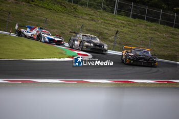 2024-09-13 - 95 SATO Marino (jpn), PINO Nico (chl), CAYGILL Josh (gbr), United Autosports, McLaren 720S GT3 Evo #95, LM GT3, 88 OLSEN Dennis (dnk), PEDERSEN Mikkel (dnk), RIED Christian (ger), Proton Competition, Ford Mustang GT3 #88, LM GT3, 20 VAN DER LINDE Sheldon (zaf), FRIJNS Robin (nld), RAST René (ger), BMW M Team WRT, BMW Hybrid V8 #20, Hypercar, action during the 2024 6 Hours of Fuji, 7th round of the 2024 FIA World Endurance Championship, from September 13 to 15, 2024 on the Fuji Speedway in Oyama, Shizuoka, Japan - FIA WEC - 6 HOURS OF FUJI 2024 - ENDURANCE - MOTORS