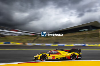 2024-09-13 - 83 KUBICA Robert (pol), SHWARTZMAN Robert (isr), YE Yifei (chn), AF Corse, Ferrari 499P #83, Hypercar, action during the 2024 6 Hours of Fuji, 7th round of the 2024 FIA World Endurance Championship, from September 13 to 15, 2024 on the Fuji Speedway in Oyama, Shizuoka, Japan - FIA WEC - 6 HOURS OF FUJI 2024 - ENDURANCE - MOTORS