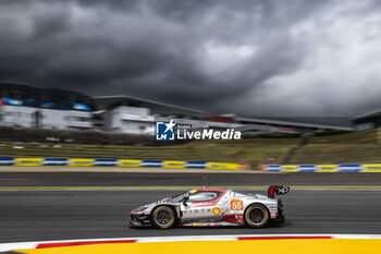 2024-09-13 - 55 HERIAU François (fra), MANN Simon (usa), ROVERA Alessio (ita), Vista AF Corse, Ferrari 296 GT3 #55, LM GT3, action during the 2024 6 Hours of Fuji, 7th round of the 2024 FIA World Endurance Championship, from September 13 to 15, 2024 on the Fuji Speedway in Oyama, Shizuoka, Japan - FIA WEC - 6 HOURS OF FUJI 2024 - ENDURANCE - MOTORS