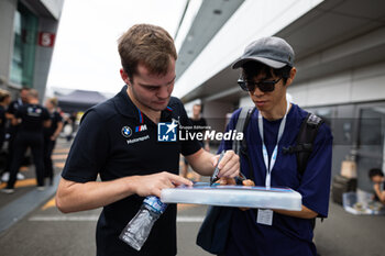 2024-09-13 - VANTHOOR Dries (bel), BMW M Team WRT, BMW Hybrid V8, portrait during the 2024 6 Hours of Fuji, 7th round of the 2024 FIA World Endurance Championship, from September 13 to 15, 2024 on the Fuji Speedway in Oyama, Shizuoka, Japan - FIA WEC - 6 HOURS OF FUJI 2024 - ENDURANCE - MOTORS