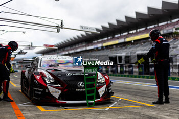 2024-09-13 - 78 VAN DER LINDE Kelvin (zaf), SCHMID Clemens (aut), ROBIN Arnold (fra), Akkodis ASP Team, Lexus RC F GT3 #78, LM GT3, action during the 2024 6 Hours of Fuji, 7th round of the 2024 FIA World Endurance Championship, from September 13 to 15, 2024 on the Fuji Speedway in Oyama, Shizuoka, Japan - FIA WEC - 6 HOURS OF FUJI 2024 - ENDURANCE - MOTORS