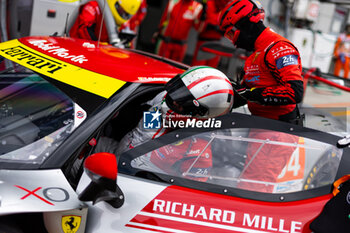 2024-09-13 - MANN Simon (usa), Vista AF Corse, Ferrari 296 GT3, portrait during the 2024 6 Hours of Fuji, 7th round of the 2024 FIA World Endurance Championship, from September 13 to 15, 2024 on the Fuji Speedway in Oyama, Shizuoka, Japan - FIA WEC - 6 HOURS OF FUJI 2024 - ENDURANCE - MOTORS