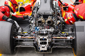 2024-09-13 - 51 PIER GUIDI Alessandro (ita), CALADO James (gbr), GIOVINAZZI Antonio (ita), Ferrari AF Corse, Ferrari 499P #51, Hypercar, AMBIANCE during the 2024 6 Hours of Fuji, 7th round of the 2024 FIA World Endurance Championship, from September 13 to 15, 2024 on the Fuji Speedway in Oyama, Shizuoka, Japan - FIA WEC - 6 HOURS OF FUJI 2024 - ENDURANCE - MOTORS