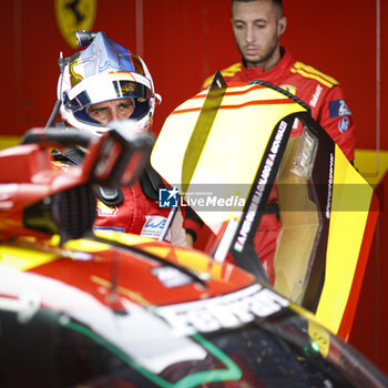 2024-09-13 - PIER GUIDI Alessandro (ita), Ferrari AF Corse, Ferrari 499P, portrait during the 2024 6 Hours of Fuji, 7th round of the 2024 FIA World Endurance Championship, from September 13 to 15, 2024 on the Fuji Speedway in Oyama, Shizuoka, Japan - FIA WEC - 6 HOURS OF FUJI 2024 - ENDURANCE - MOTORS