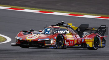 2024-09-13 - 51 PIER GUIDI Alessandro (ita), CALADO James (gbr), GIOVINAZZI Antonio (ita), Ferrari AF Corse, Ferrari 499P #51, Hypercar, action during the 2024 6 Hours of Fuji, 7th round of the 2024 FIA World Endurance Championship, from September 13 to 15, 2024 on the Fuji Speedway in Oyama, Shizuoka, Japan - FIA WEC - 6 HOURS OF FUJI 2024 - ENDURANCE - MOTORS