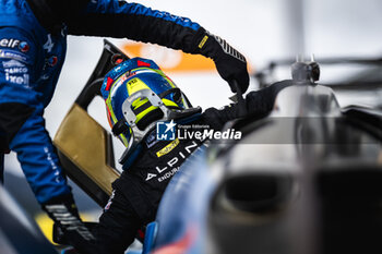 2024-09-13 - VAXIVIERE Matthieu (fra), Alpine Endurance Team, Alpine A424, portrait, pitstop, arrêt aux stands during the 2024 6 Hours of Fuji, 7th round of the 2024 FIA World Endurance Championship, from September 13 to 15, 2024 on the Fuji Speedway in Oyama, Shizuoka, Japan - FIA WEC - 6 HOURS OF FUJI 2024 - ENDURANCE - MOTORS