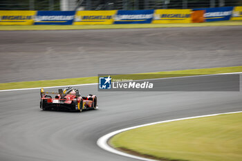 2024-09-13 - 50 FUOCO Antonio (ita), MOLINA Miguel (spa), NIELSEN Nicklas (dnk), Ferrari AF Corse, Ferrari 499P #50, Hypercar, action, during the 2024 6 Hours of Fuji, 7th round of the 2024 FIA World Endurance Championship, from September 13 to 15, 2024 on the Fuji Speedway in Oyama, Shizuoka, Japan - FIA WEC - 6 HOURS OF FUJI 2024 - ENDURANCE - MOTORS