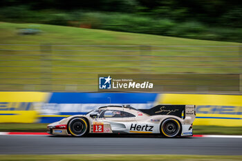 2024-09-13 - 12 STEVENS Will (gbr), NATO Norman (fra), ILOTT Callum (gbr), Hertz Team Jota, Porsche 963 #12, Hypercar, action during the 2024 6 Hours of Fuji, 7th round of the 2024 FIA World Endurance Championship, from September 13 to 15, 2024 on the Fuji Speedway in Oyama, Shizuoka, Japan - FIA WEC - 6 HOURS OF FUJI 2024 - ENDURANCE - MOTORS