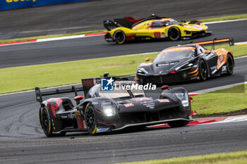 2024-09-13 - 07 CONWAY Mike (gbr), KOBAYASHI Kamui (jpn), DE VRIES Nyck (nld), Toyota Gazoo Racing, Toyota GR010 - Hybrid #07, Hypercar, 59 SAUCY Grégoire (swi), COTTINGHAM James (gbr), COSTA Nicolas (bra), United Autosports, McLaren 720S GT3 Evo #59, LM GT3, action during the 2024 6 Hours of Fuji, 7th round of the 2024 FIA World Endurance Championship, from September 13 to 15, 2024 on the Fuji Speedway in Oyama, Shizuoka, Japan - FIA WEC - 6 HOURS OF FUJI 2024 - ENDURANCE - MOTORS