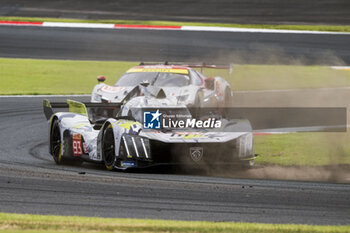 2024-09-13 - 93 JENSEN Mikkel (dnk), MULLER Nico (swi), VERGNE Jean-Eric (fra), Peugeot TotalEnergies, Peugeot 9x8 #93, Hypercar, action during the 2024 6 Hours of Fuji, 7th round of the 2024 FIA World Endurance Championship, from September 13 to 15, 2024 on the Fuji Speedway in Oyama, Shizuoka, Japan - FIA WEC - 6 HOURS OF FUJI 2024 - ENDURANCE - MOTORS