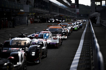 2024-09-13 - Pit exit, pitlane, during the 2024 6 Hours of Fuji, 7th round of the 2024 FIA World Endurance Championship, from September 13 to 15, 2024 on the Fuji Speedway in Oyama, Shizuoka, Japan - FIA WEC - 6 HOURS OF FUJI 2024 - ENDURANCE - MOTORS