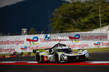 2024-09-13 - 94 DUVAL Loïc (fra), DI RESTA Paul (gbr), VANDOORNE Stoffel (bel), Peugeot TotalEnergies, Peugeot 9x8 #94, Hypercar, action during the 2024 6 Hours of Fuji, 7th round of the 2024 FIA World Endurance Championship, from September 13 to 15, 2024 on the Fuji Speedway in Oyama, Shizuoka, Japan - FIA WEC - 6 HOURS OF FUJI 2024 - ENDURANCE - MOTORS