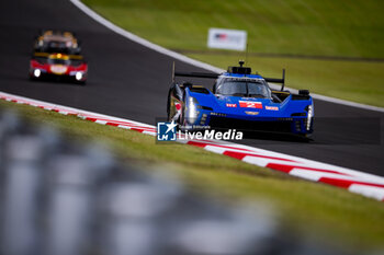 2024-09-13 - 02 BAMBER Earl (nzl), LYNN Alex (gbr), BOURDAIS Sébastien (fra), Cadillac Racing, #02, action during the 2024 6 Hours of Fuji, 7th round of the 2024 FIA World Endurance Championship, from September 13 to 15, 2024 on the Fuji Speedway in Oyama, Shizuoka, Japan - FIA WEC - 6 HOURS OF FUJI 2024 - ENDURANCE - MOTORS