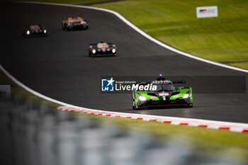 2024-09-13 - 63 BORTOLOTTI Mirko (ita), MORTARA Edoardo (swi), KVYAT Daniil (ita), Lamborghini Iron Lynx, Lamborghini SC63 #63, action during the 2024 6 Hours of Fuji, 7th round of the 2024 FIA World Endurance Championship, from September 13 to 15, 2024 on the Fuji Speedway in Oyama, Shizuoka, Japan - FIA WEC - 6 HOURS OF FUJI 2024 - ENDURANCE - MOTORS