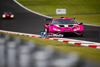 2024-09-13 - 85 BOVY Sarah (bel), PIN Doriane (fra), GATTING Michelle (dnk), Iron Dames, Lamborghini Huracan GT3 Evo2 #85, action during the 2024 6 Hours of Fuji, 7th round of the 2024 FIA World Endurance Championship, from September 13 to 15, 2024 on the Fuji Speedway in Oyama, Shizuoka, Japan - FIA WEC - 6 HOURS OF FUJI 2024 - ENDURANCE - MOTORS