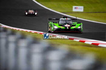 2024-09-13 - 63 BORTOLOTTI Mirko (ita), MORTARA Edoardo (swi), KVYAT Daniil (ita), Lamborghini Iron Lynx, Lamborghini SC63 #63, action during the 2024 6 Hours of Fuji, 7th round of the 2024 FIA World Endurance Championship, from September 13 to 15, 2024 on the Fuji Speedway in Oyama, Shizuoka, Japan - FIA WEC - 6 HOURS OF FUJI 2024 - ENDURANCE - MOTORS