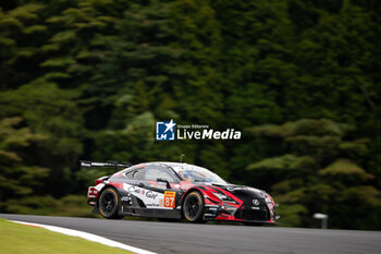 2024-09-13 - 87 LOPEZ José María (arg), KIMURA Takeshi (jpn), MASSON Esteban (fra), Akkodis ASP Team, Lexus RC F GT3 #87, action during the 2024 6 Hours of Fuji, 7th round of the 2024 FIA World Endurance Championship, from September 13 to 15, 2024 on the Fuji Speedway in Oyama, Shizuoka, Japan - FIA WEC - 6 HOURS OF FUJI 2024 - ENDURANCE - MOTORS