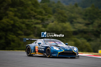 2024-09-13 - 27 JAMES Ian (usa), MANCINELLI Daniel (ita), RIBERAS Alex (spa), Heart of Racing Team, Aston Martin Vantage GT3 #27, action during the 2024 6 Hours of Fuji, 7th round of the 2024 FIA World Endurance Championship, from September 13 to 15, 2024 on the Fuji Speedway in Oyama, Shizuoka, Japan - FIA WEC - 6 HOURS OF FUJI 2024 - ENDURANCE - MOTORS