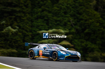 2024-09-13 - 27 JAMES Ian (usa), MANCINELLI Daniel (ita), RIBERAS Alex (spa), Heart of Racing Team, Aston Martin Vantage GT3 #27, action during the 2024 6 Hours of Fuji, 7th round of the 2024 FIA World Endurance Championship, from September 13 to 15, 2024 on the Fuji Speedway in Oyama, Shizuoka, Japan - FIA WEC - 6 HOURS OF FUJI 2024 - ENDURANCE - MOTORS