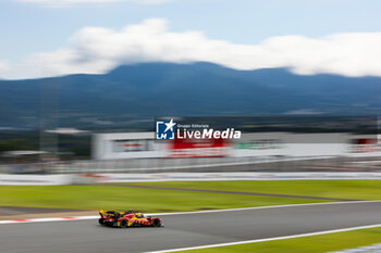 2024-09-13 - 51 PIER GUIDI Alessandro (ita), CALADO James (gbr), GIOVINAZZI Antonio (ita), Ferrari AF Corse, Ferrari 499P #51, action during the 2024 6 Hours of Fuji, 7th round of the 2024 FIA World Endurance Championship, from September 13 to 15, 2024 on the Fuji Speedway in Oyama, Shizuoka, Japan - FIA WEC - 6 HOURS OF FUJI 2024 - ENDURANCE - MOTORS