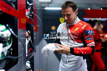 2024-09-13 - RIGON Davide (ita), Vista AF Corse, Ferrari 296 GT3, portrait during the 2024 6 Hours of Fuji, 7th round of the 2024 FIA World Endurance Championship, from September 13 to 15, 2024 on the Fuji Speedway in Oyama, Shizuoka, Japan - FIA WEC - 6 HOURS OF FUJI 2024 - ENDURANCE - MOTORS