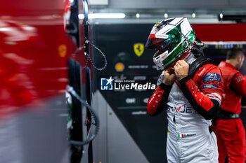 2024-09-13 - RIGON Davide (ita), Vista AF Corse, Ferrari 296 GT3, portrait during the 2024 6 Hours of Fuji, 7th round of the 2024 FIA World Endurance Championship, from September 13 to 15, 2024 on the Fuji Speedway in Oyama, Shizuoka, Japan - FIA WEC - 6 HOURS OF FUJI 2024 - ENDURANCE - MOTORS