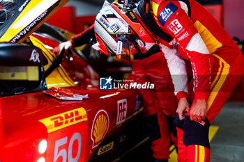 2024-09-13 - FUOCO Antonio (ita), Ferrari AF Corse, Ferrari 499P, portrait during the 2024 6 Hours of Fuji, 7th round of the 2024 FIA World Endurance Championship, from September 13 to 15, 2024 on the Fuji Speedway in Oyama, Shizuoka, Japan - FIA WEC - 6 HOURS OF FUJI 2024 - ENDURANCE - MOTORS