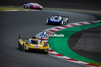 2024-09-13 - 83 KUBICA Robert (pol), SHWARTZMAN Robert (isr), YE Yifei (chn), AF Corse, Ferrari 499P #83, Hypercar, action during the 2024 6 Hours of Fuji, 7th round of the 2024 FIA World Endurance Championship, from September 13 to 15, 2024 on the Fuji Speedway in Oyama, Shizuoka, Japan - FIA WEC - 6 HOURS OF FUJI 2024 - ENDURANCE - MOTORS