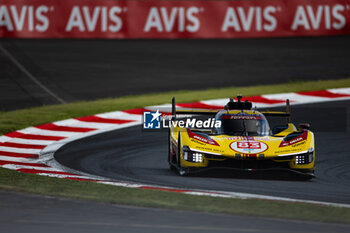 2024-09-13 - 83 KUBICA Robert (pol), SHWARTZMAN Robert (isr), YE Yifei (chn), AF Corse, Ferrari 499P #83, Hypercar, action during the 2024 6 Hours of Fuji, 7th round of the 2024 FIA World Endurance Championship, from September 13 to 15, 2024 on the Fuji Speedway in Oyama, Shizuoka, Japan - FIA WEC - 6 HOURS OF FUJI 2024 - ENDURANCE - MOTORS