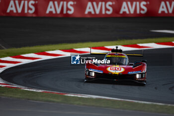 2024-09-13 - 50 FUOCO Antonio (ita), MOLINA Miguel (spa), NIELSEN Nicklas (dnk), Ferrari AF Corse, Ferrari 499P #50, Hypercar, action during the 2024 6 Hours of Fuji, 7th round of the 2024 FIA World Endurance Championship, from September 13 to 15, 2024 on the Fuji Speedway in Oyama, Shizuoka, Japan - FIA WEC - 6 HOURS OF FUJI 2024 - ENDURANCE - MOTORS