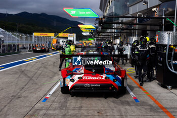 2024-09-13 - 31 FARFUS Augusto (bra), GELAEL Sean (ind), LEUNG Darren (gbr), Team WRT, BMW M4 GT3 #31, pitlane, during the 2024 6 Hours of Fuji, 7th round of the 2024 FIA World Endurance Championship, from September 13 to 15, 2024 on the Fuji Speedway in Oyama, Shizuoka, Japan - FIA WEC - 6 HOURS OF FUJI 2024 - ENDURANCE - MOTORS