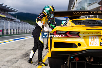 2024-09-13 - EASTWOOD Charlie (irl), TF Sport, Corvette Z06 GT3.R, portrait during the 2024 6 Hours of Fuji, 7th round of the 2024 FIA World Endurance Championship, from September 13 to 15, 2024 on the Fuji Speedway in Oyama, Shizuoka, Japan - FIA WEC - 6 HOURS OF FUJI 2024 - ENDURANCE - MOTORS