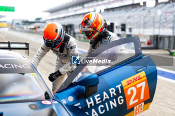 2024-09-13 - RIBERAS Alex (spa), Heart of Racing Team, Aston Martin Vantage GT3, portrait JAMES Ian (usa), Heart of Racing Team, Aston Martin Vantage GT3, portrait during the 2024 6 Hours of Fuji, 7th round of the 2024 FIA World Endurance Championship, from September 13 to 15, 2024 on the Fuji Speedway in Oyama, Shizuoka, Japan - FIA WEC - 6 HOURS OF FUJI 2024 - ENDURANCE - MOTORS