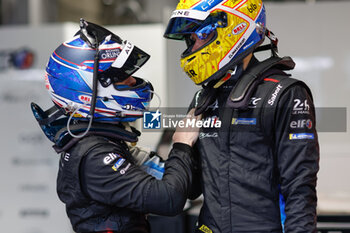 2024-09-13 - GOUNON Jules (fra), Alpine Endurance Team, Alpine A424, portrait, MILESI Charles (fra), Alpine Endurance Team, Alpine A424, portrait, during the 2024 6 Hours of Fuji, 7th round of the 2024 FIA World Endurance Championship, from September 13 to 15, 2024 on the Fuji Speedway in Oyama, Shizuoka, Japan - FIA WEC - 6 HOURS OF FUJI 2024 - ENDURANCE - MOTORS