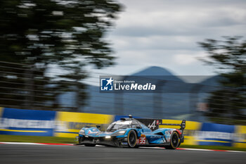 2024-09-13 - 35 MILESI Charles (fra), HABSBURG-LOTHRINGEN Ferdinand (aut), CHATIN Paul-Loup (fra), Alpine Endurance Team #35, Alpine A424, Hypercar, action, during the 2024 6 Hours of Fuji, 7th round of the 2024 FIA World Endurance Championship, from September 13 to 15, 2024 on the Fuji Speedway in Oyama, Shizuoka, Japan - FIA WEC - 6 HOURS OF FUJI 2024 - ENDURANCE - MOTORS