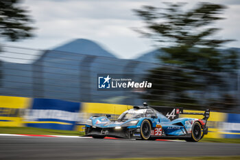 2024-09-13 - 35 MILESI Charles (fra), HABSBURG-LOTHRINGEN Ferdinand (aut), CHATIN Paul-Loup (fra), Alpine Endurance Team #35, Alpine A424, Hypercar, action, during the 2024 6 Hours of Fuji, 7th round of the 2024 FIA World Endurance Championship, from September 13 to 15, 2024 on the Fuji Speedway in Oyama, Shizuoka, Japan - FIA WEC - 6 HOURS OF FUJI 2024 - ENDURANCE - MOTORS