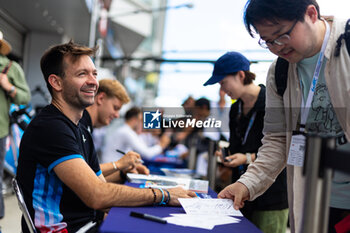 2024-09-14 - VAXIVIERE Matthieu (fra), Alpine Endurance Team, Alpine A424, portrait, autograph session, session autographe during the 2024 6 Hours of Fuji, 7th round of the 2024 FIA World Endurance Championship, from September 13 to 15, 2024 on the Fuji Speedway in Oyama, Shizuoka, Japan - FIA WEC - 6 HOURS OF FUJI 2024 - ENDURANCE - MOTORS