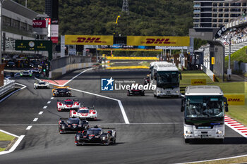 2024-09-14 - 07 CONWAY Mike (gbr), KOBAYASHI Kamui (jpn), DE VRIES Nyck (nld), Toyota Gazoo Racing, Toyota GR010 - Hybrid #07, Hypercar, 08 BUEMI Sébastien (swi), HARTLEY Brendon (nzl), HIRAKAWA Ryo (jpn), Toyota Gazoo Racing, Toyota GR010 - Hybrid #08, Hypercar, circuit safari, illustration during the 2024 6 Hours of Fuji, 7th round of the 2024 FIA World Endurance Championship, from September 13 to 15, 2024 on the Fuji Speedway in Oyama, Shizuoka, Japan - FIA WEC - 6 HOURS OF FUJI 2024 - ENDURANCE - MOTORS