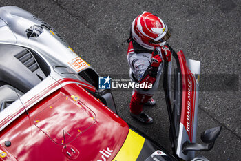 2024-09-14 - HERIAU François (fra), Vista AF Corse, Ferrari 296 GT3, celebrates his pole position during the 2024 6 Hours of Fuji, 7th round of the 2024 FIA World Endurance Championship, from September 13 to 15, 2024 on the Fuji Speedway in Oyama, Shizuoka, Japan - FIA WEC - 6 HOURS OF FUJI 2024 - ENDURANCE - MOTORS