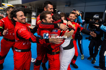 2024-09-14 - HERIAU François (fra), Vista AF Corse, Ferrari 296 GT3, portrait, hyperpole celebration during the 2024 6 Hours of Fuji, 7th round of the 2024 FIA World Endurance Championship, from September 13 to 15, 2024 on the Fuji Speedway in Oyama, Shizuoka, Japan - FIA WEC - 6 HOURS OF FUJI 2024 - ENDURANCE - MOTORS