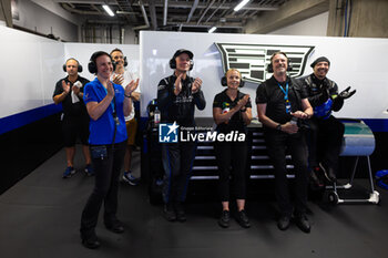 2024-09-14 - Cadillac Racing hyperpole celebration during the 2024 6 Hours of Fuji, 7th round of the 2024 FIA World Endurance Championship, from September 13 to 15, 2024 on the Fuji Speedway in Oyama, Shizuoka, Japan - FIA WEC - 6 HOURS OF FUJI 2024 - ENDURANCE - MOTORS