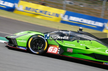 2024-09-14 - 63 BORTOLOTTI Mirko (ita), MORTARA Edoardo (swi), KVYAT Daniil (ita), Lamborghini Iron Lynx, Lamborghini SC63 #63, Hypercar, action during the 2024 6 Hours of Fuji, 7th round of the 2024 FIA World Endurance Championship, from September 13 to 15, 2024 on the Fuji Speedway in Oyama, Shizuoka, Japan - FIA WEC - 6 HOURS OF FUJI 2024 - ENDURANCE - MOTORS