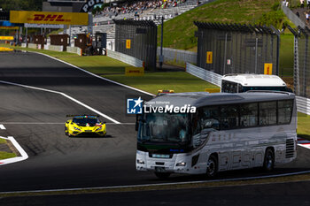 2024-09-14 - 60 SCHIAVONI Claudio (ita), CRESSONI Matteo (ita), PERERA Franck (fra), Iron Lynx, Lamborghini Huracan GT3 Evo2 #60, LM GT3, action, safari during the 2024 6 Hours of Fuji, 7th round of the 2024 FIA World Endurance Championship, from September 13 to 15, 2024 on the Fuji Speedway in Oyama, Shizuoka, Japan - FIA WEC - 6 HOURS OF FUJI 2024 - ENDURANCE - MOTORS